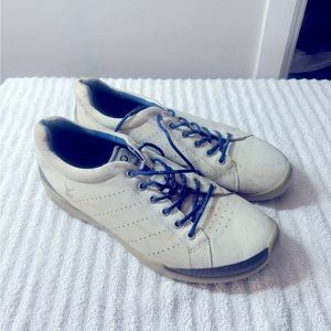 AUTHENTIC ECCO REAL LEATHER BIOM YAK GOLF SHOES MENS SIZE 10